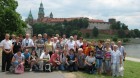 17 - nasza grupa przed Wawelem